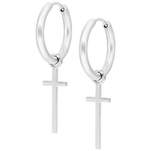 Little Cross Hoops
