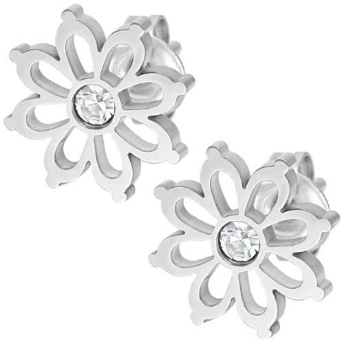 Flower Earstuds Pair
