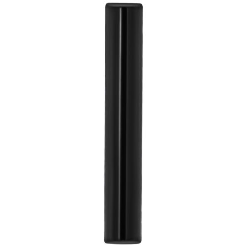 Schwarzer Titan-Piercingstab, 14 mm Länge, auf weißem Hintergrund