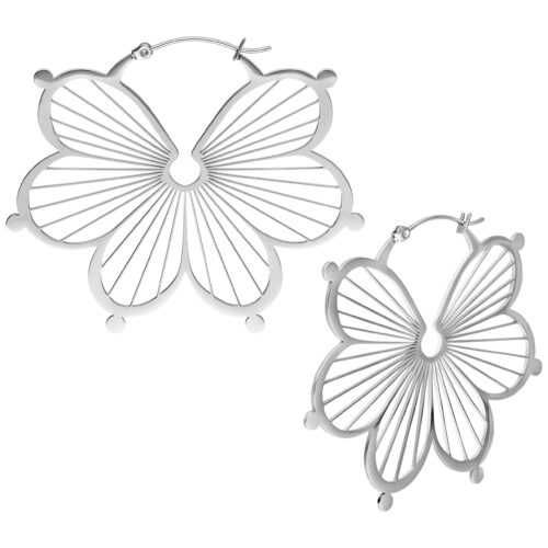 Flower Hoops Pairs