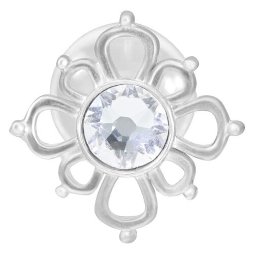 Oriental Sun Push-Fit Labret Stud<!--6357da9597041--> - Silvercoloured Metal
