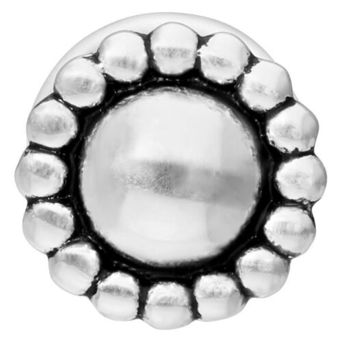 Silver Nub Labret Stud<!--6357da6fb22fb--> - Silvercoloured Metal