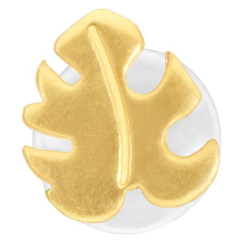 Monstera Push-Fit Labret Stud<!--6357da9f56a7a-->