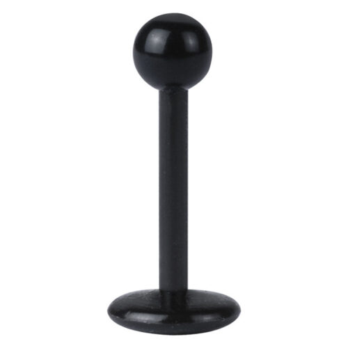 Black Labret Stud Labret Jewellery
