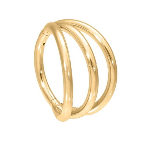 Triple Silver Hoops Clicker <!--636e792fee480-->