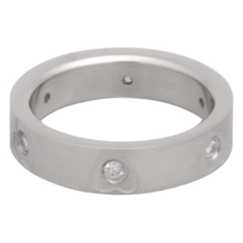 Crystal Hearts Ring