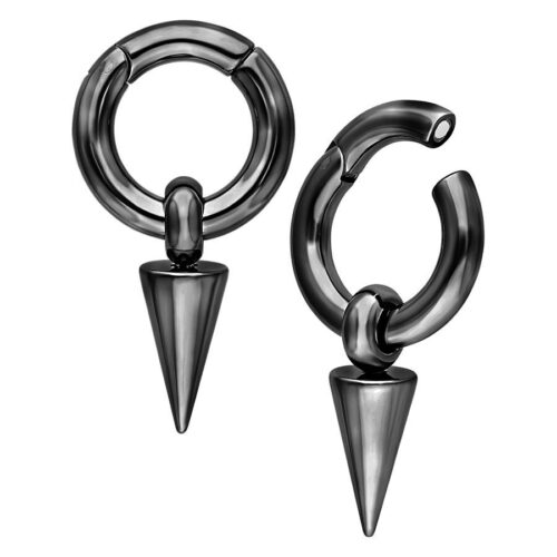 Arrow Ohrgewichte - Black Metal