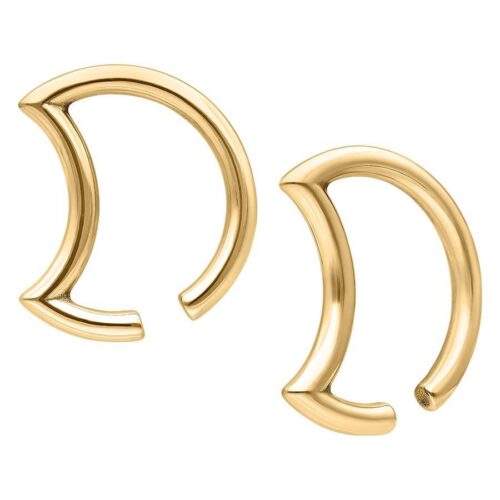 Moon Ohrgewichte - Golden Metal