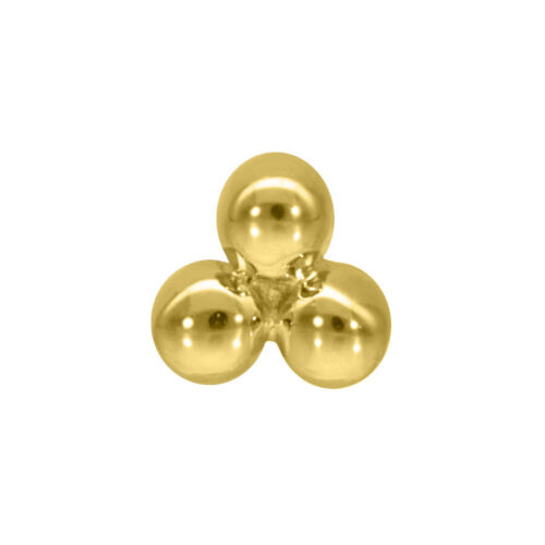 Internally Three Balls Trinity Attachment 14k