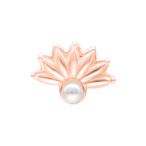 Push Fit Pearl Peacock Attachment for Bioplast - Rosegold