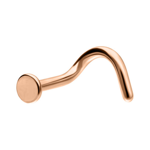 Fine Disc Nostril Stud