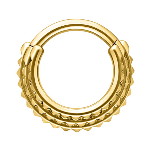 Triple Spike Hinged Septum Clicker