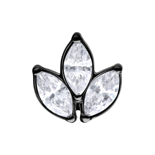 Push Fit Oval Flower Aufsatz