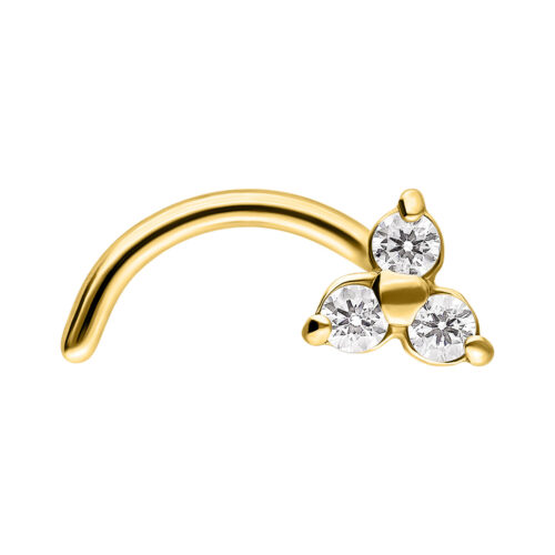 Trinity Nosestud Steel Silver<!--6357e3c0668a4-->