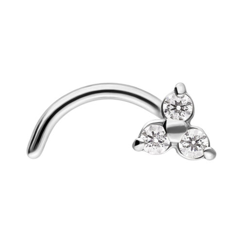 Trinity Nosestud Steel Silver<!--6357e3c0668a4-->