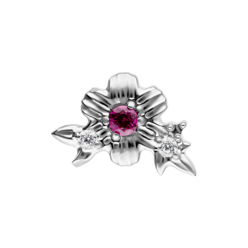 Push Fit Maharani Ruby Bloom Attachment
