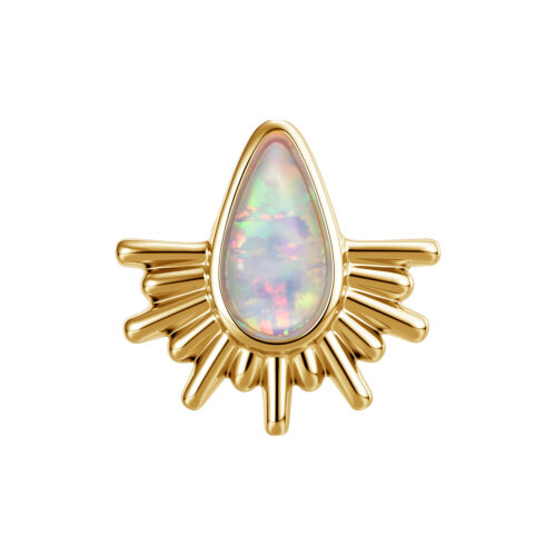Push Fit Synthetic Opal Sunrays Attachment