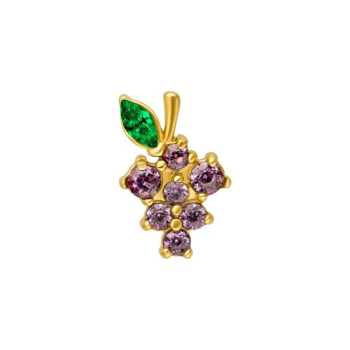 Push Fit Grape Attachment - Golden Metal