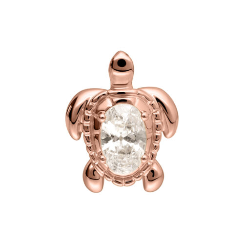 Push Fit Turtle Attachment - Rosegold