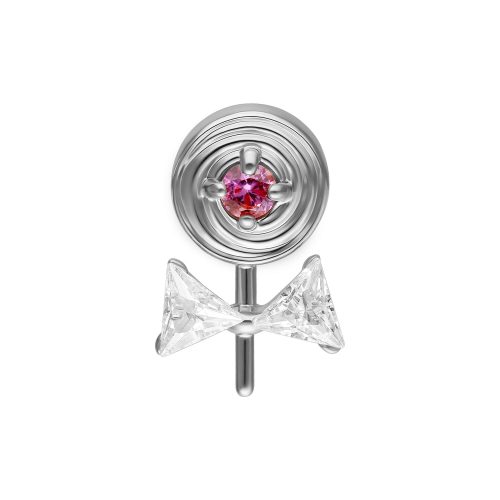 Push Fit Lollipop Attachment - Silvercoloured Metal