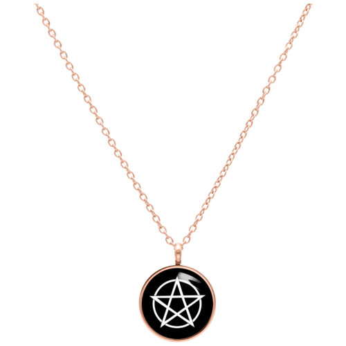 Pentagram Necklace - Rosegold