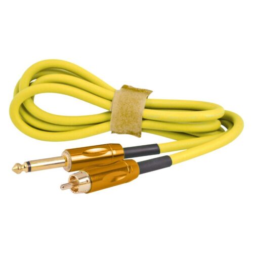 Yellow Soft Silicone Clip Cord<!--5c615aaba10c5-->
