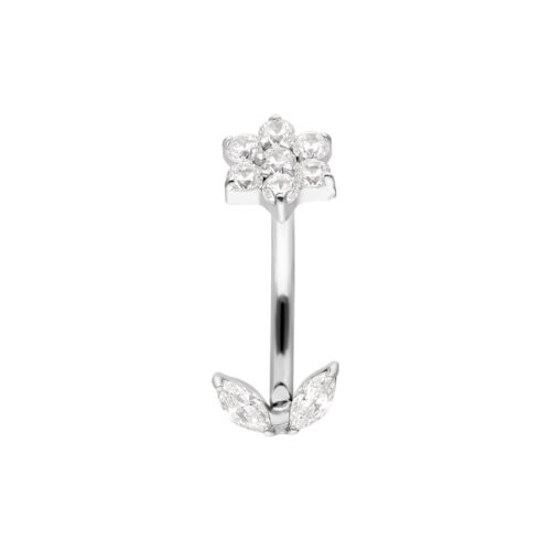 Multi Jewlled Flower Micro Bananabell