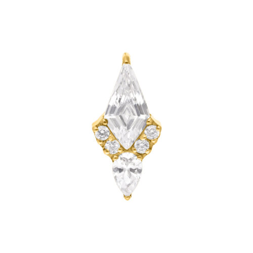 Push Fit Kite Harmony Aufsatz - Golden Metal