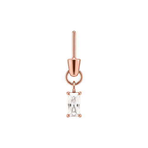 Baguette Crystal Rook Push Fit Attachment