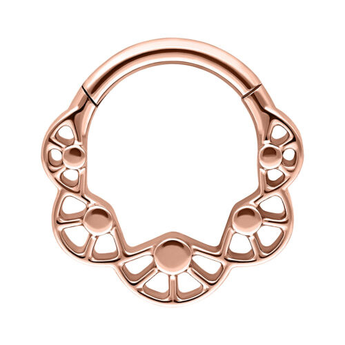 Bubble Plate Clicker - Rosegold